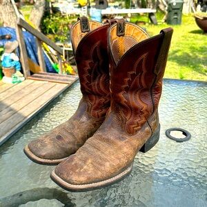 Used Ariat QuickDraw Ranched Out Boots